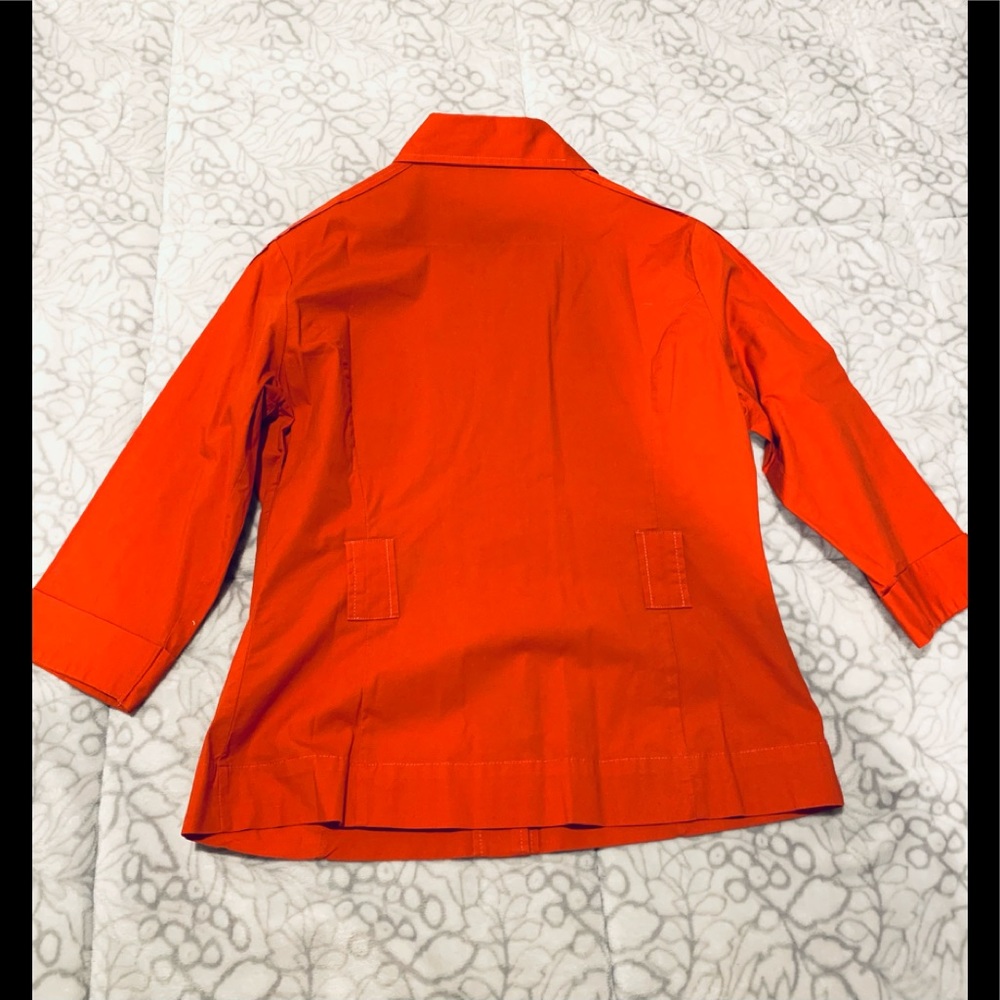 Button Down Orange Top - image 4